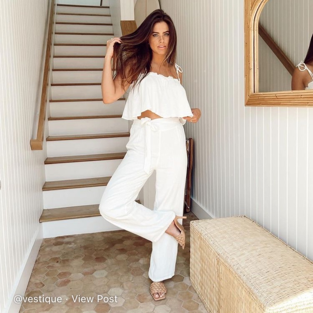 White Vestique “Summer Set” Sz Small